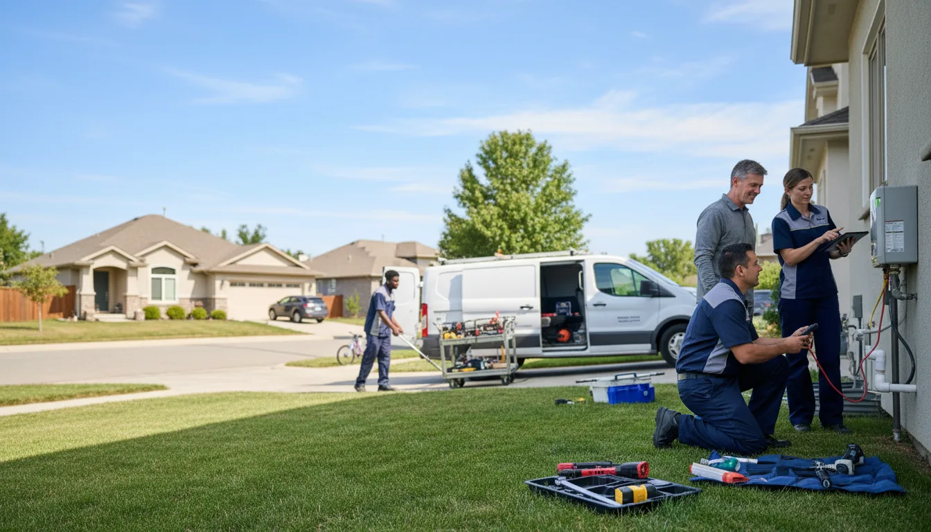 Tankless water heater service in Browns, IL